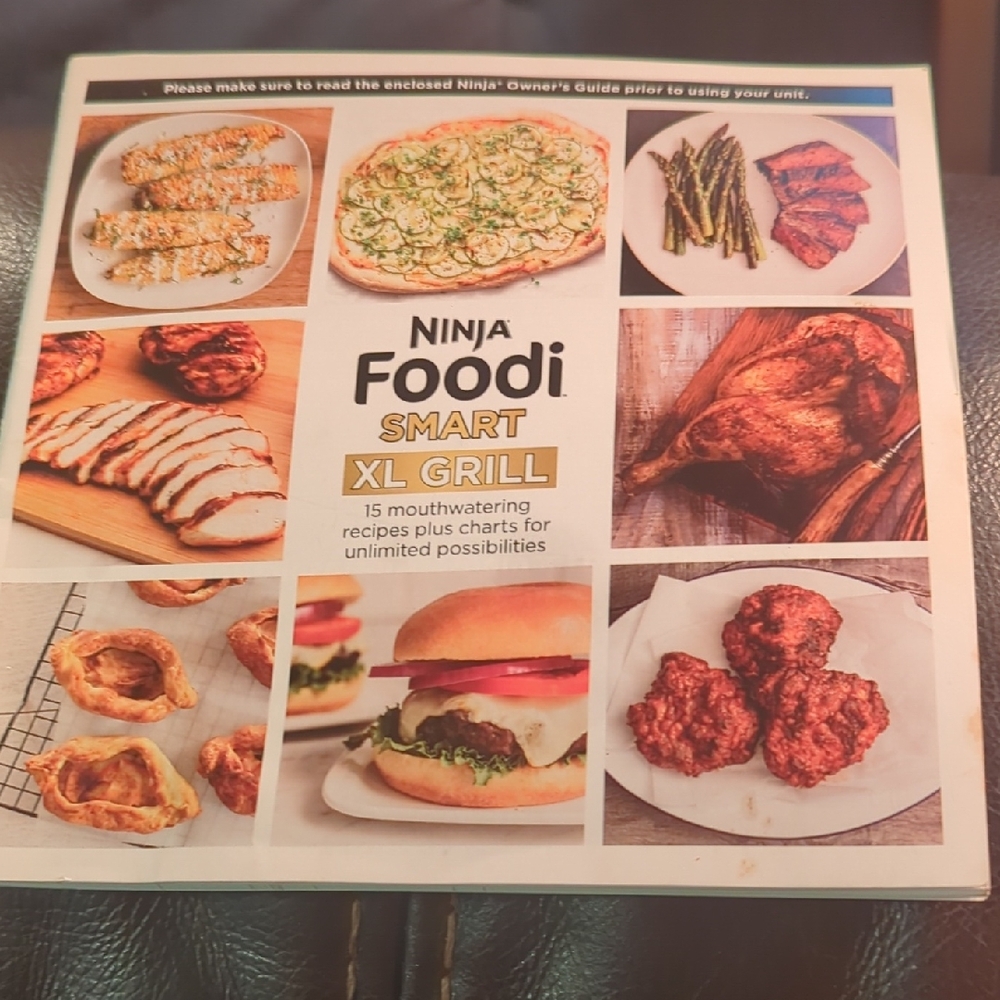 Ninja Foodi Smart XL Grill Cookbook - Original Came With Grill